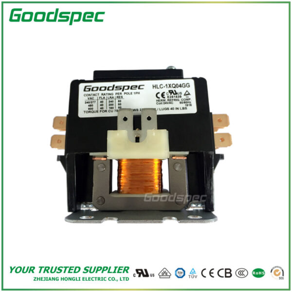 C-1XQ04GG(1P/40A/24VAC) Definite Purpose Contactor