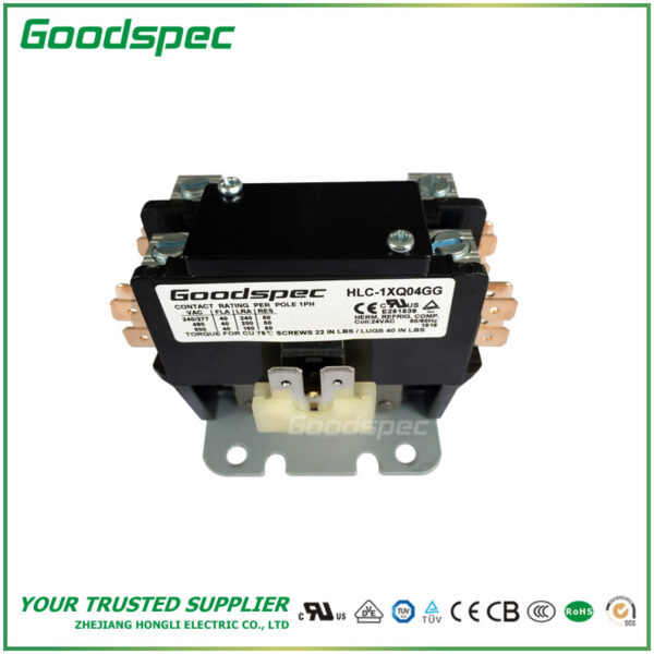 C-1XQ04GG(1P/40A/24VAC) Definite Purpose Contactor