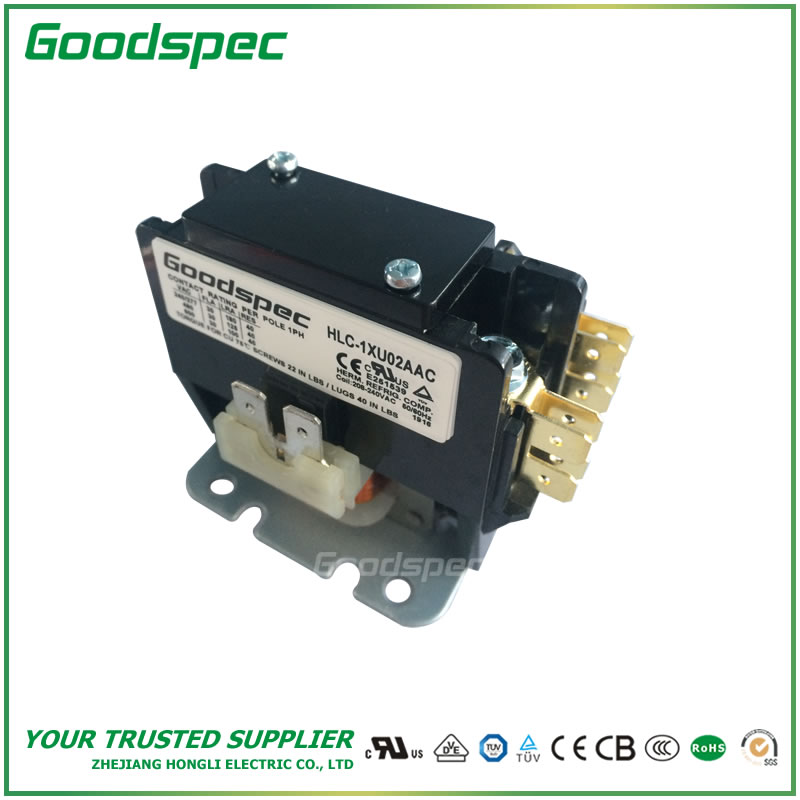 HLC-1XU02AAC(1P/30A/208-240VAC) Definite Purpose Contactor