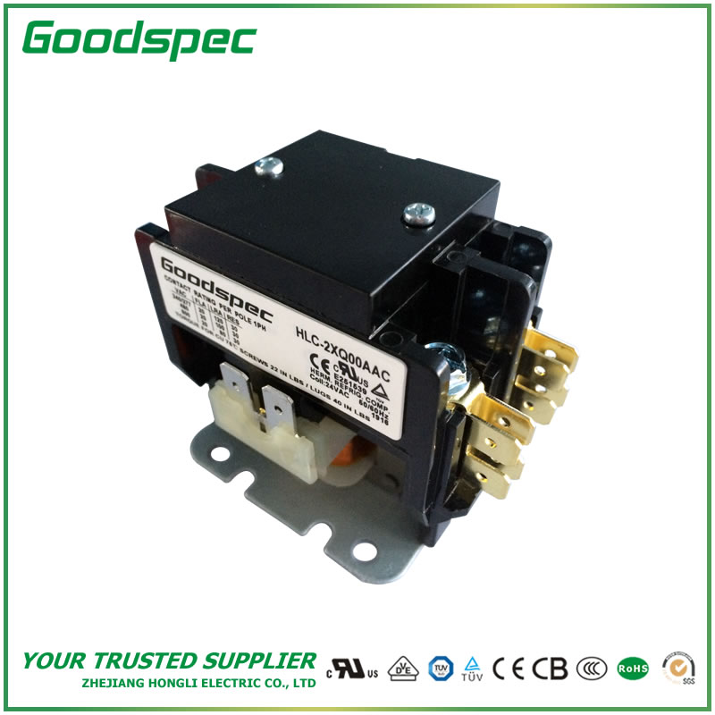 GC-2XQ00AAC(2P/20A/24VAC)Definite Purpose Contactor