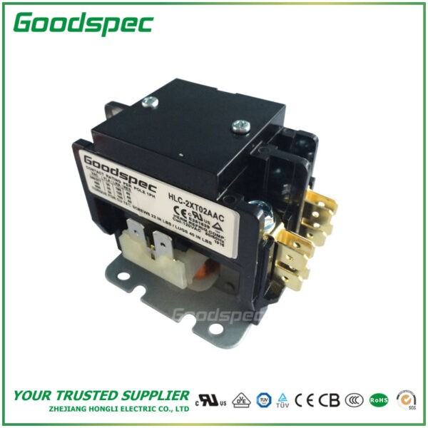 GC-2XT02AAC(2P/30A/120VAC) Definite Purpose Contactor