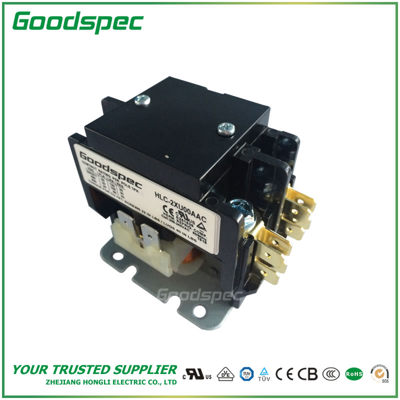 HC-2XU00AAC(2P/20A/208-240VAC) DEFINITE PURPOSE CONTACTOR