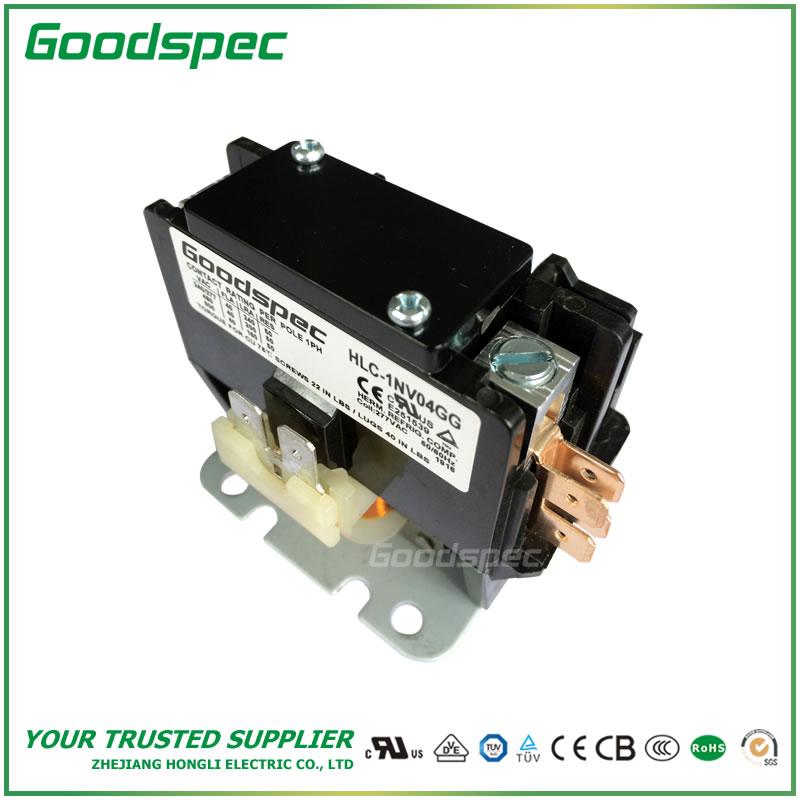 products-HLC-1NV04GG.jpg HLC-1NV04GG(1P/40A/277VAC) DEFINITE PURPOSE CONTACTOR