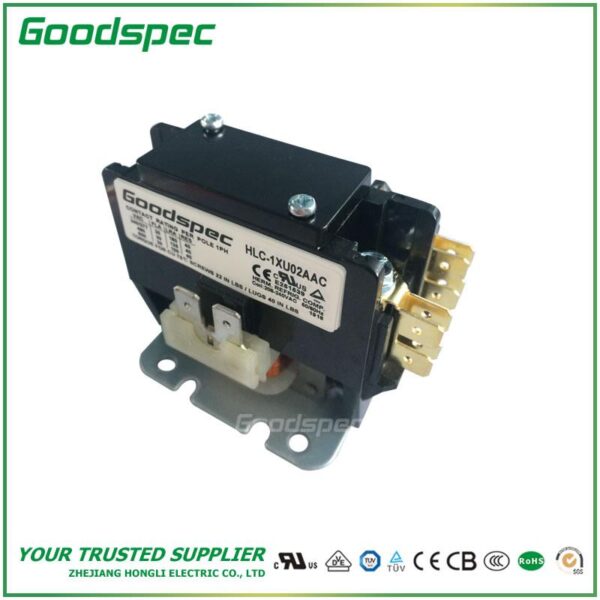 HLC-1XU02AAC(1P/30A/208-240VAC) Definite Purpose Contactor