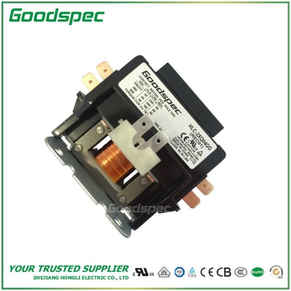 GC-2XQ04GG (2POLES/40A/24VAC) DEFINITE PURPOSE CONTACTOR