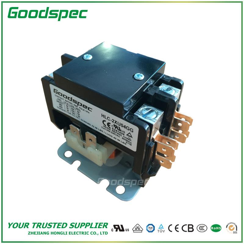 HLC-2XU04GG(2P/40A/208-240VAC) Definite Purpose Contactor