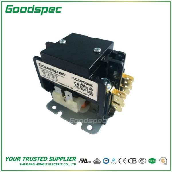 products-HLC-2XW00AAC.jpg HLC-2XW00AAC(2P/20A/380-400VAC) DEFINITE PURPOSE CONTACTOR