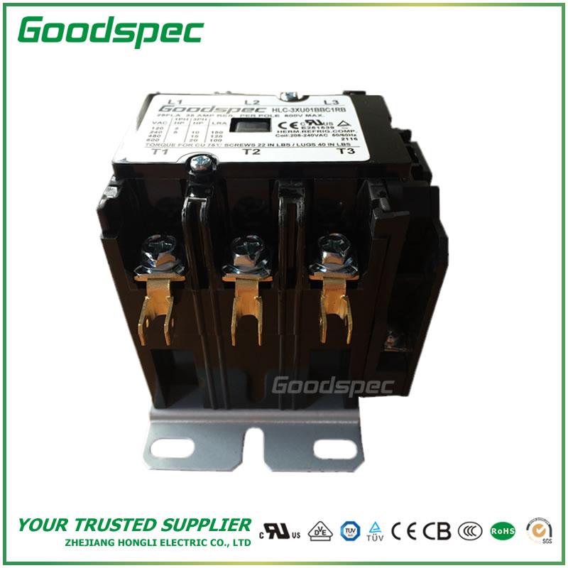 products-HLC-3XU01BBC1RB-003.jpg HLC-3XU01BBC1RB(3P/25A/208-240VAC)DEFINITE PURPOSE CONTACTOR