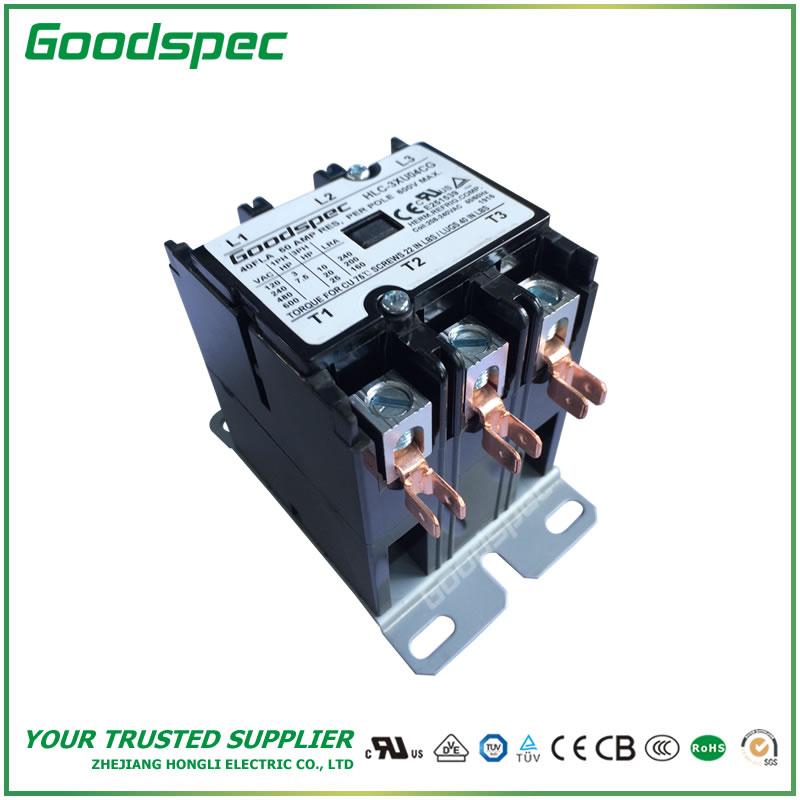 HLC-3XU04CG(3P/40A/208-240VAC) DEFINITE PURPOSE CONTACTOR