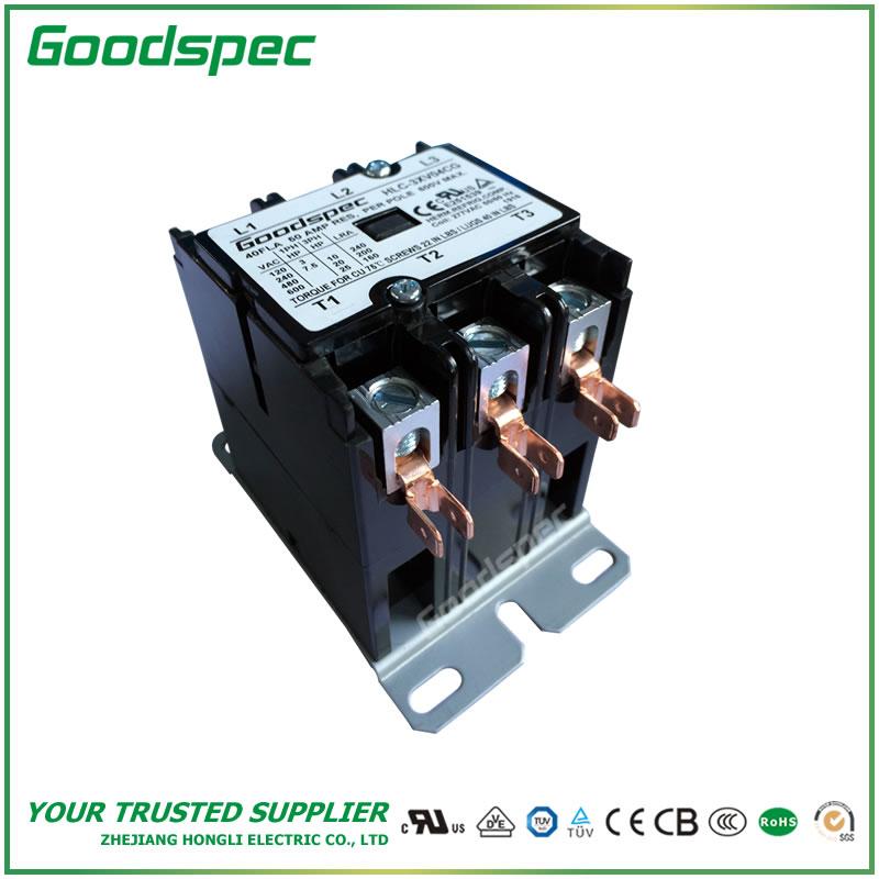 products-HLC-3XV04CG.jpg HLC-3XV04CG(3P/40A/277VAC) DEFINITE PURPOSE CONTACTOR