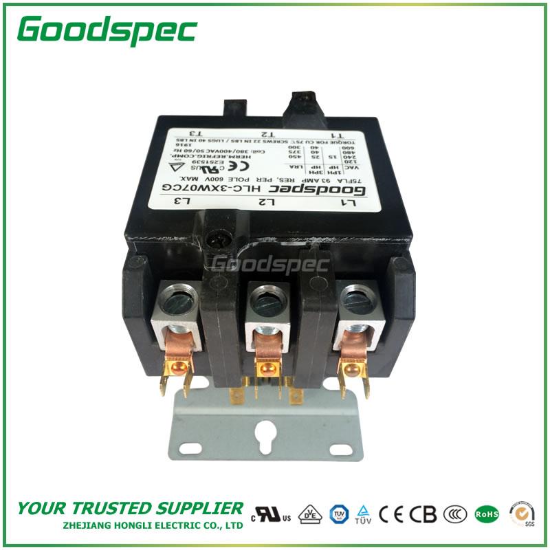 products-HLC-3XW07CG-004.jpg HLC-3XW07CG(3P/75A/380-400VAC)DEFINITE PURPOSE CONTACTOR