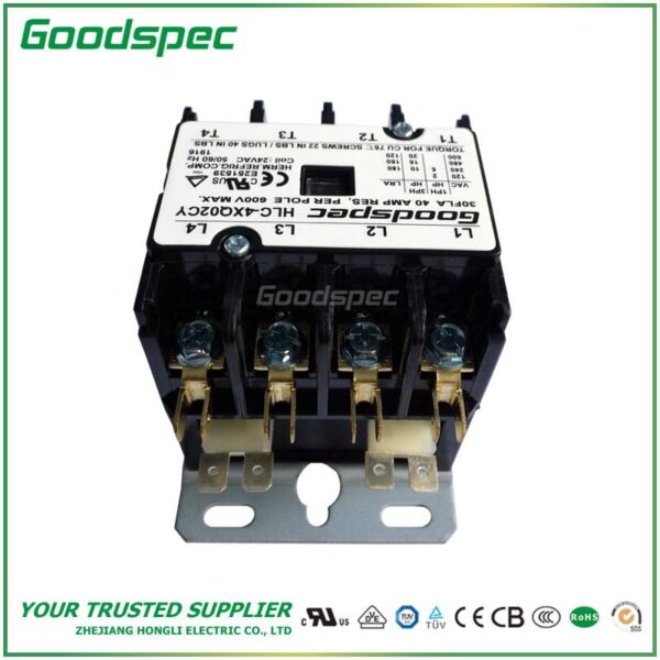 productos-HLC-4XQ02CY-004.jpg HLC-4XQ02CY(4P/30A/24V) DEFINITE PURPOSE CONTACTOR