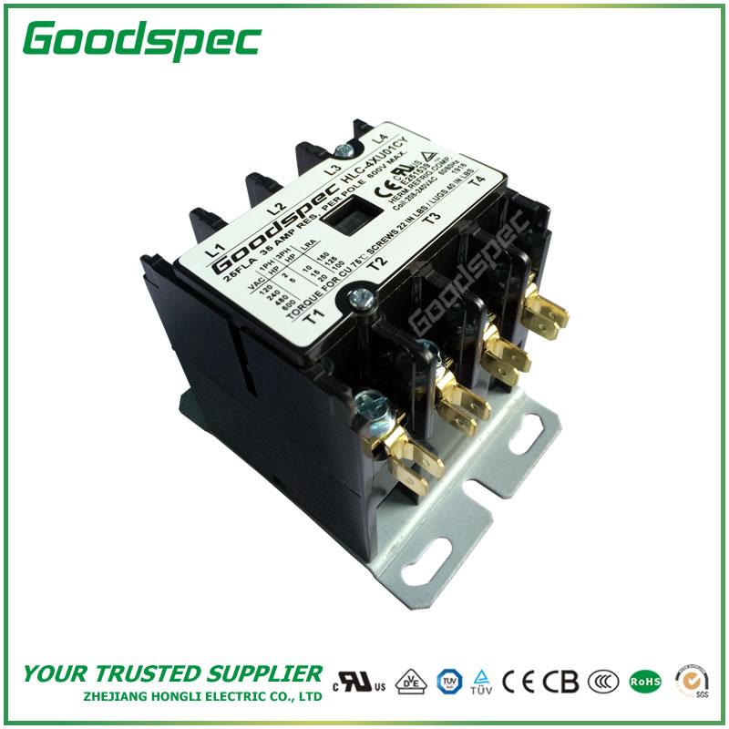 HLC-4XU01CY(4P/25A/208-240V) DEFINITE PURPOSE CONTACTOR