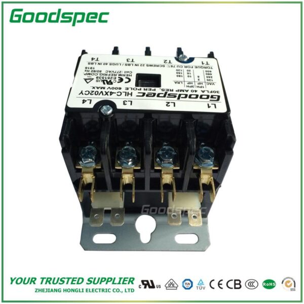 productos-HLC-4XV02CY-003.jpg HLC-4XV02CY(4P/30A/277V)DEFINITE PURPOSE CONTACTOR