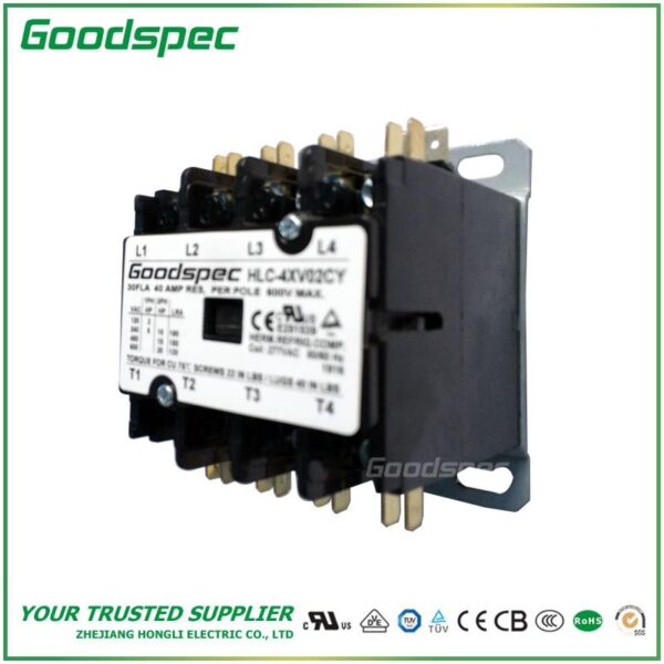 productos-HLC-4XV02CY.jpg HLC-4XV02CY(4P/30A/277V)DEFINITE PURPOSE CONTACTOR