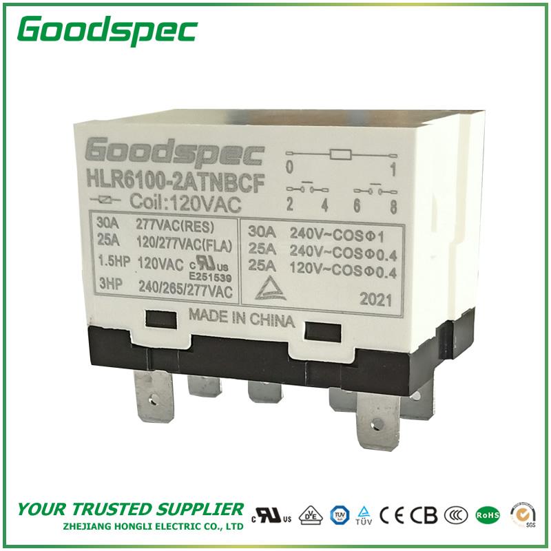 HLR6100-2ATNBCF-VAC120 High Power Relay