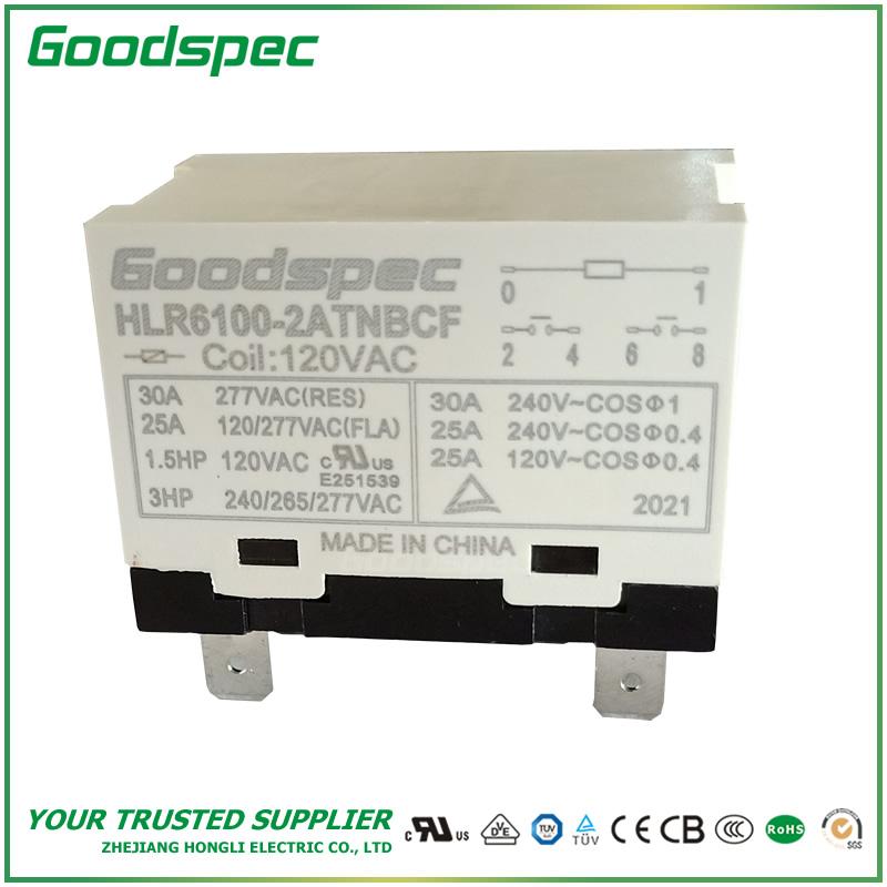 HLR6100-2ATNBCF-VAC120 High Power Relay